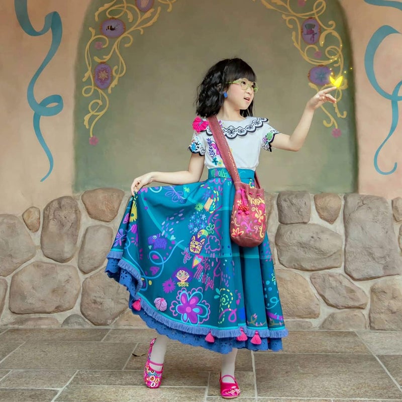 Bkotoo Encanto Mirabel Dress Up Shoes for Girls - Cosplay Isabela Madrigal Princess Costume Shoes - Image 3